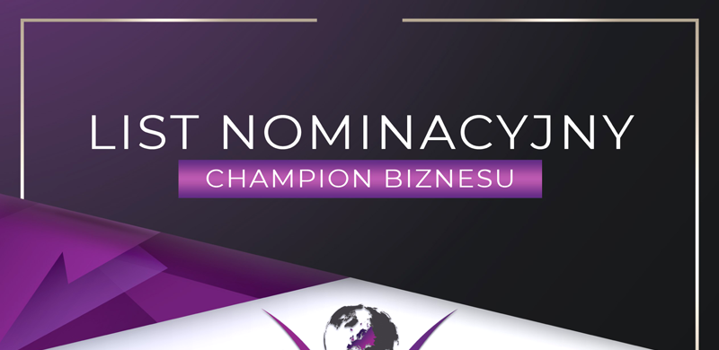 Dokument nominacyjny Champion Biznesu 2023